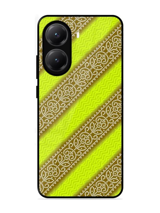 Golden Bandana Bliss Glossy Soft Edge Case for Poco X7 Pro (5G)