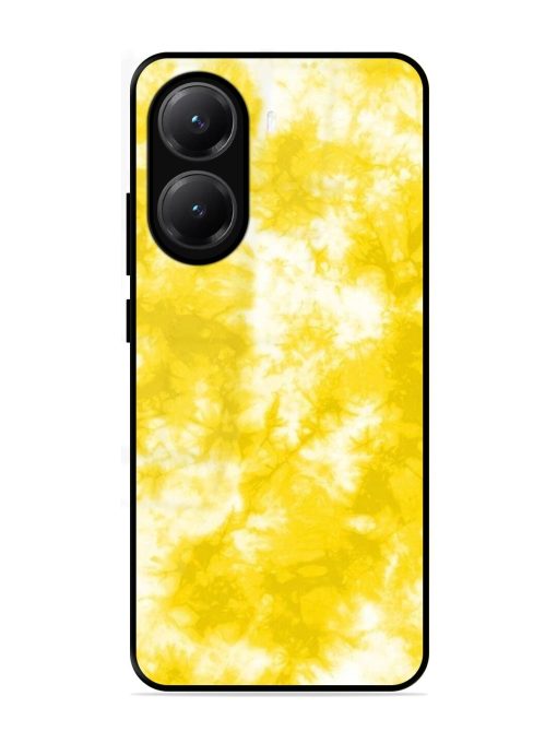 Golden Tie-Dye Twirl Glossy Soft Edge Case for Poco X7 Pro (5G)