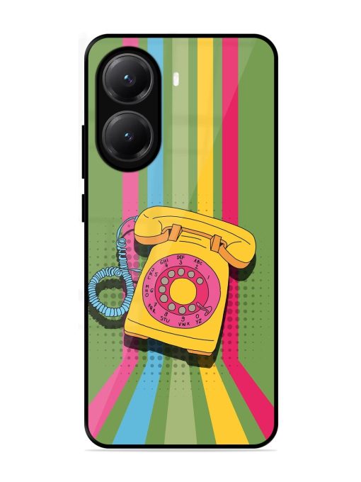 Retro Dialer Glossy Soft Edge Case for Poco X7 Pro (5G)