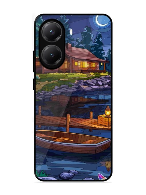 Moonlit Serenity Glossy Soft Edge Case for Poco X7 Pro (5G)