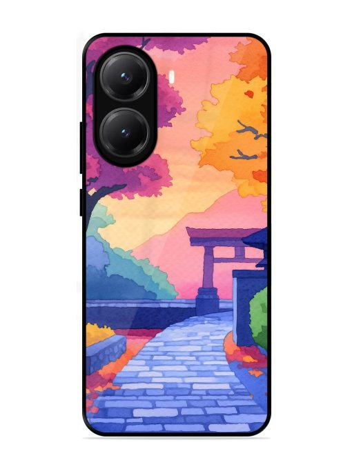 Autumnal Serenity Glossy Soft Edge Case for Poco X7 Pro (5G)