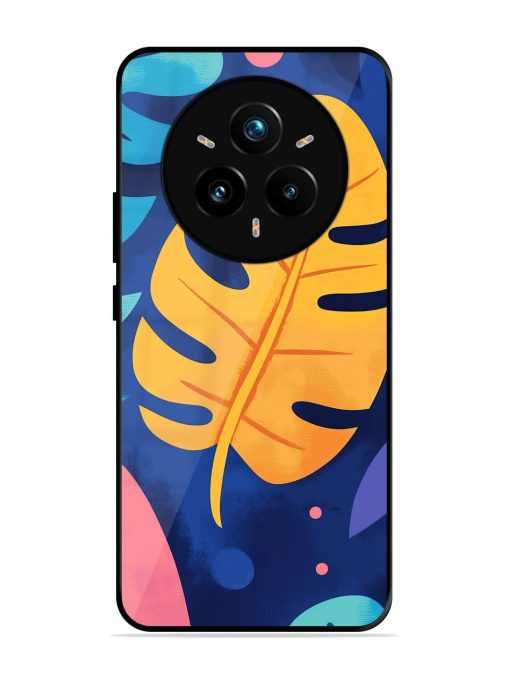 Tropical Tapestry Glossy Soft Edge Case for Realme 14 Pro (5G)