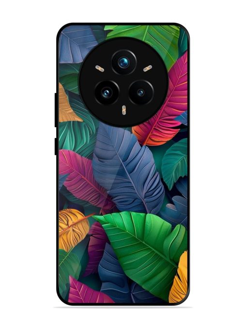 Tropical Tapestry Glossy Soft Edge Case for Realme 14 Pro (5G)