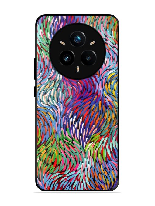 Vibrant Waves Glossy Soft Edge Case for Realme 14 Pro (5G)