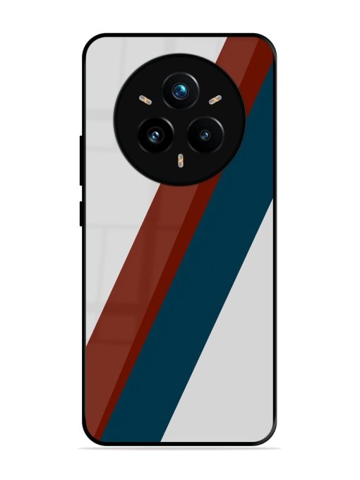 Slanted Stripes Glossy Soft Edge Case for Realme 14 Pro (5G)