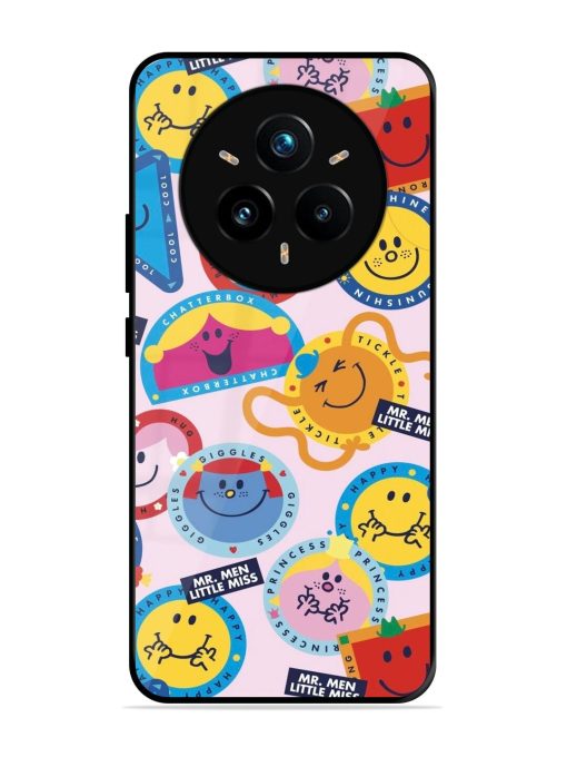 Whimsical Mr. Men & Little Miss Glossy Soft Edge Case for Realme 14 Pro (5G)