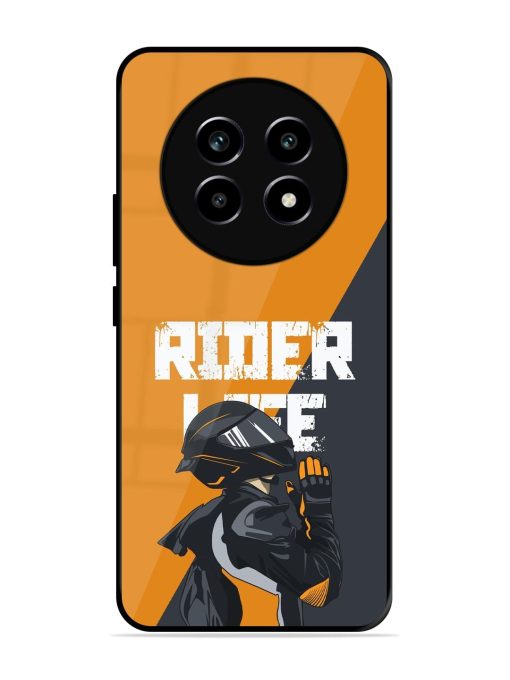 Ride Never Ends Glossy Soft Edge Case for Realme 14 Pro Lite (5G)