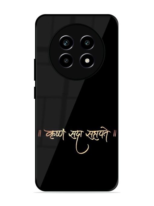 Krishna Sada Sahayate Glossy Soft Edge Case for Realme 14 Pro Lite (5G)
