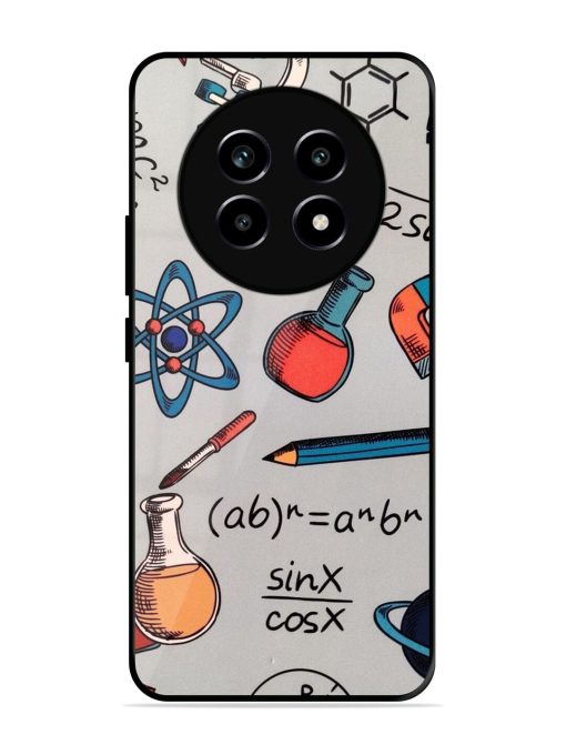 Science Doodle Glossy Soft Edge Case for Realme 14 Pro Lite (5G)