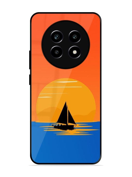 Sunset Sail Glossy Soft Edge Case for Realme 14 Pro Lite (5G)