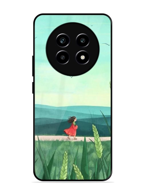 Solitude'S Serenity Glossy Soft Edge Case for Realme 14 Pro Lite (5G)