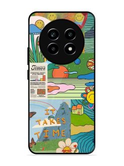 Groovy Vibes Glossy Soft Edge Case for Realme 14 Pro Lite (5G)