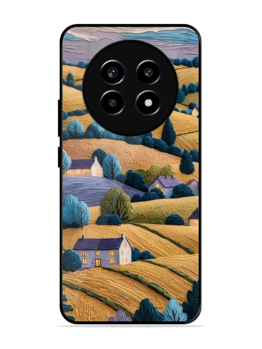 Rolling Hilltop Haven Glossy Soft Edge Case for Realme 14 Pro Lite (5G)
