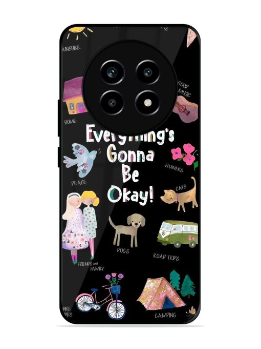 Everything'S Gonna Be Okay Glossy Soft Edge Case for Realme 14 Pro Lite (5G)