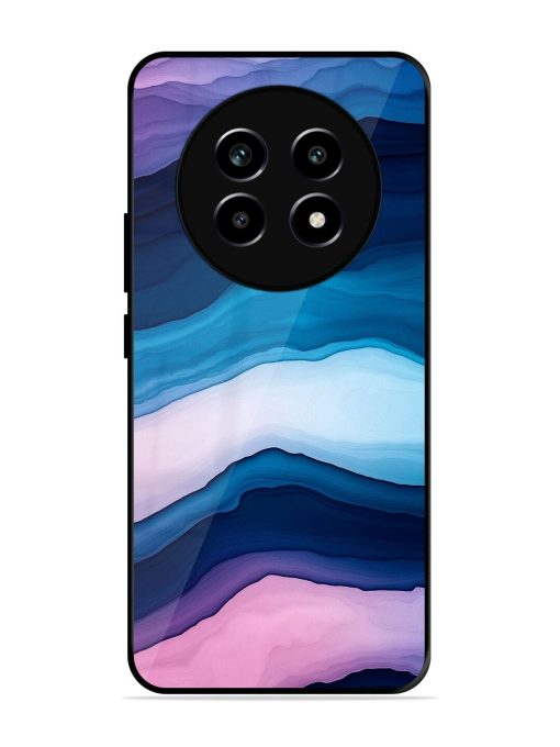 Oceanic Layers Glossy Soft Edge Case for Realme 14 Pro Lite (5G)