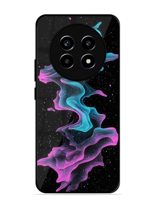 Cosmic Currents Glossy Soft Edge Case for Realme 14 Pro Lite (5G)
