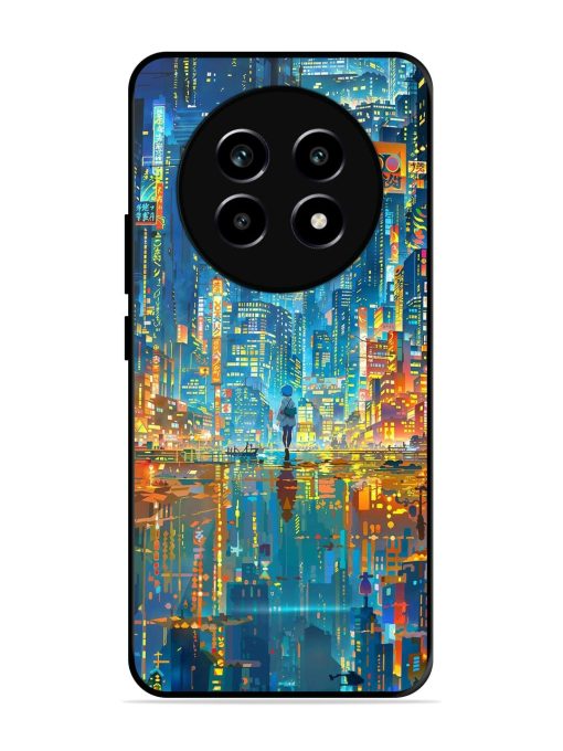 Neon Metropolis Glossy Soft Edge Case for Realme 14 Pro Lite (5G)