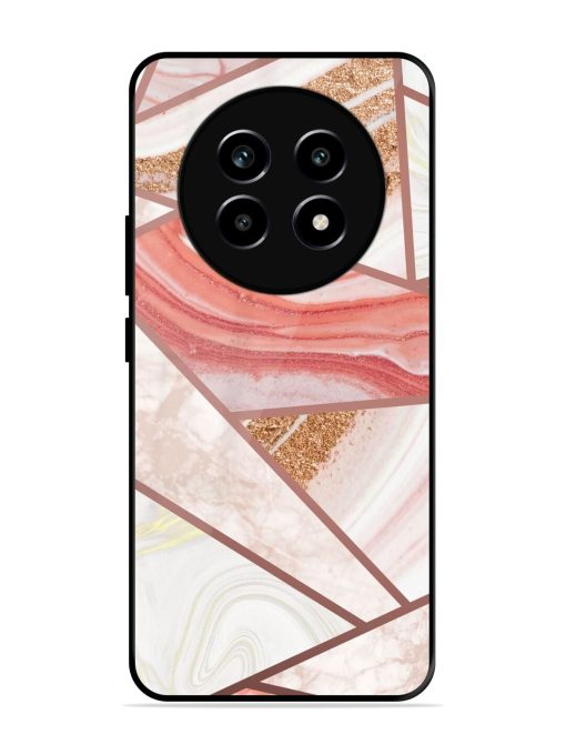 Rosy Mosaic Glossy Soft Edge Case for Realme 14 Pro Lite (5G)