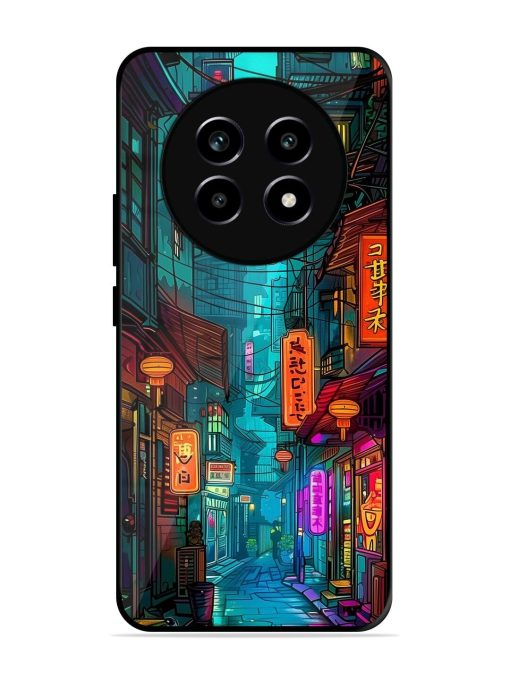 Neon Nightscape Glossy Soft Edge Case for Realme 14 Pro Lite (5G)