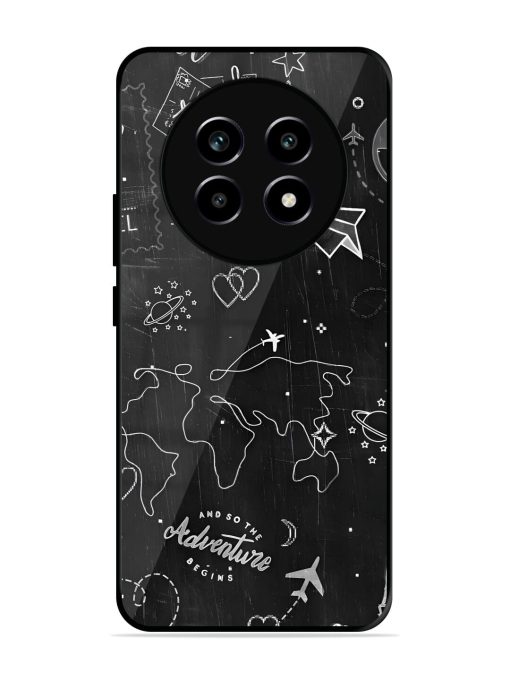 Wanderlust Sketchbook Glossy Soft Edge Case for Realme 14 Pro Lite (5G)