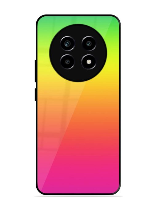 Rainbow Gradient Glossy Soft Edge Case for Realme 14 Pro Lite (5G)