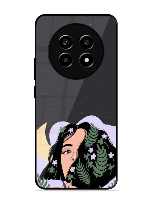 Lunar Lullaby Glossy Soft Edge Case for Realme 14 Pro Lite (5G)