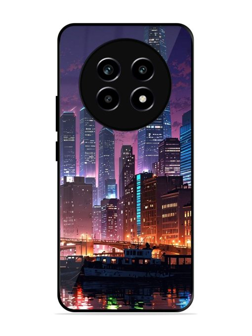 Neon Nightscape Glossy Soft Edge Case for Realme 14 Pro Lite (5G)