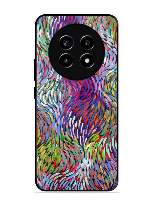 Vibrant Waves Glossy Soft Edge Case for Realme 14 Pro Lite (5G)