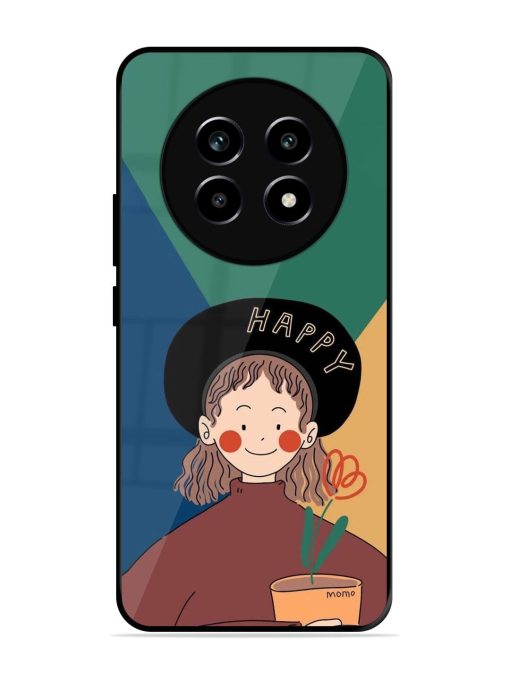 Happy Momo Glossy Soft Edge Case for Realme 14 Pro Lite (5G)