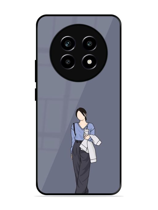 Simple Elegance Glossy Soft Edge Case for Realme 14 Pro Lite (5G)