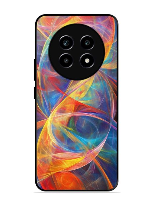 Cosmic Currents Glossy Soft Edge Case for Realme 14 Pro Lite (5G)