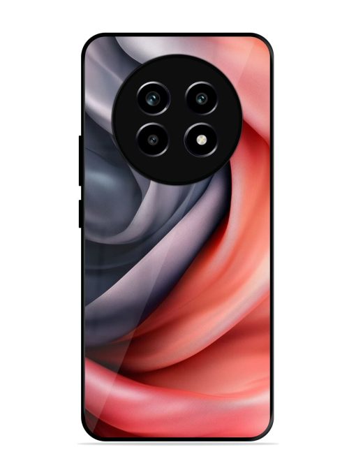 Swirling Silk Glossy Soft Edge Case for Realme 14 Pro Lite (5G)