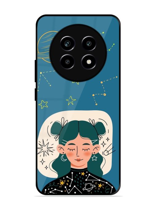 Cosmic Daydreamer Glossy Soft Edge Case for Realme 14 Pro Lite (5G)