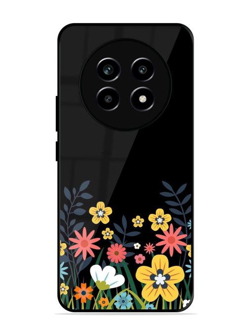 Floral Night Sky Glossy Soft Edge Case for Realme 14 Pro Lite (5G)