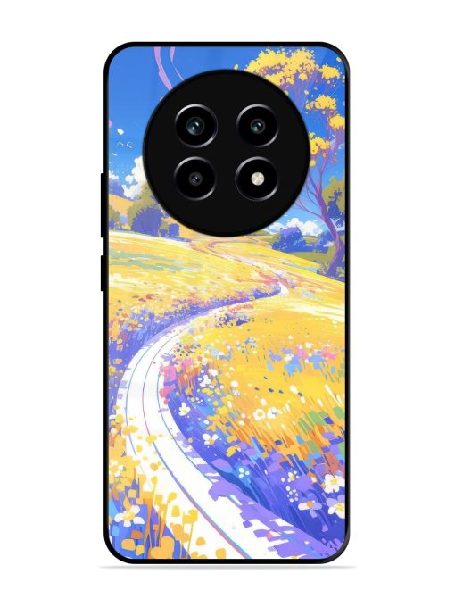 Vibrant Spring Meadow Glossy Soft Edge Case for Realme 14 Pro Lite (5G)