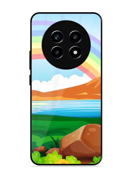 Rainbow Over The Lake Glossy Soft Edge Case for Realme 14 Pro Lite (5G)