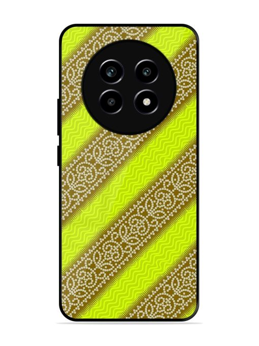 Golden Bandana Bliss Glossy Soft Edge Case for Realme 14 Pro Lite (5G)