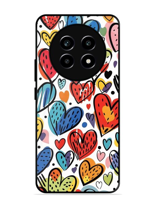 Heartfelt Harmony Glossy Soft Edge Case for Realme 14 Pro Lite (5G)