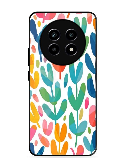 Rainbow Of Blooms Glossy Soft Edge Case for Realme 14 Pro Lite (5G)
