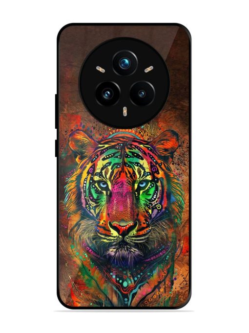 Cosmic Tiger Glossy Soft Edge Case for Realme 14 Pro Plus (5G)