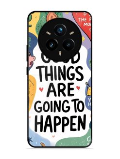 Uplifting Scribbles Glossy Soft Edge Case for Realme 14 Pro Plus (5G)