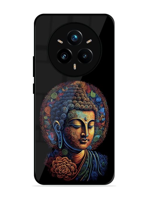 Stained Glass Serenity Glossy Soft Edge Case for Realme 14 Pro Plus (5G)