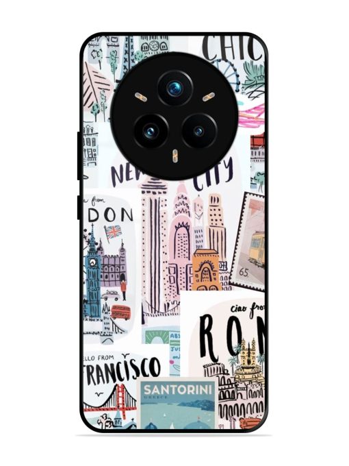 Travelogue Glossy Soft Edge Case for Realme 14 Pro Plus (5G)