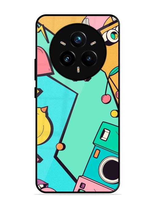 Retro Remix Glossy Soft Edge Case for Realme 14 Pro Plus (5G)