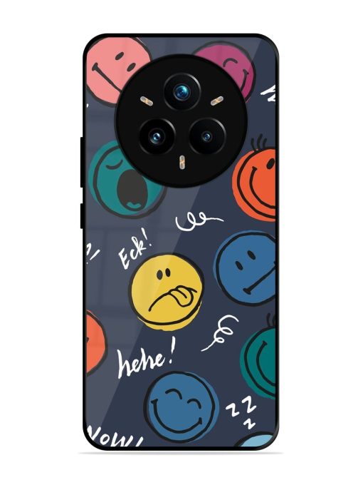 Emoticon Parade Glossy Soft Edge Case for Realme 14 Pro Plus (5G)