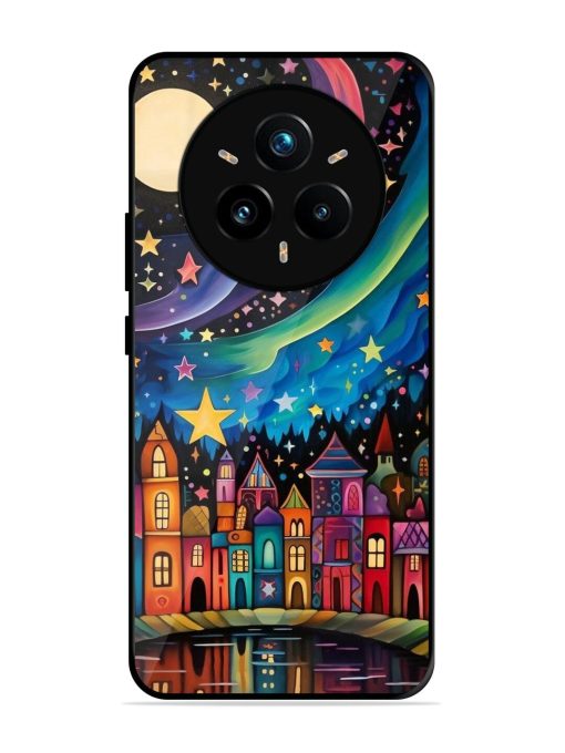 Starlit Village Glossy Soft Edge Case for Realme 14 Pro Plus (5G)