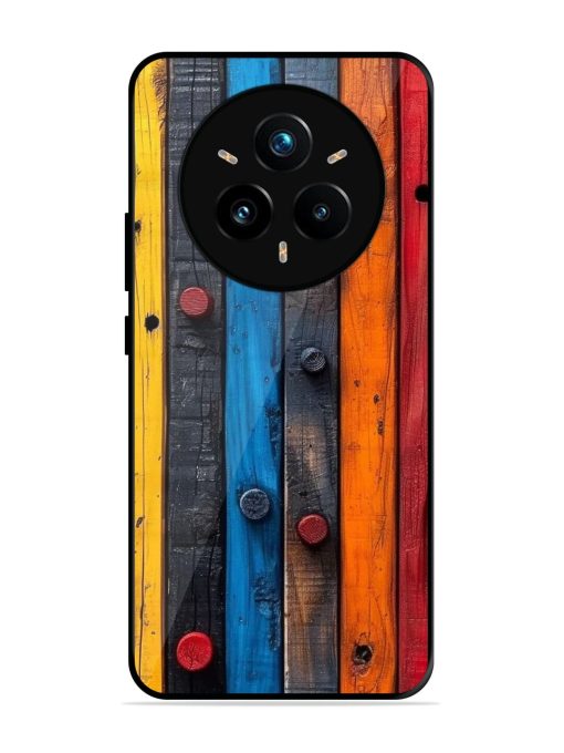 Rainbow Plank Glossy Soft Edge Case for Realme 14 Pro Plus (5G)