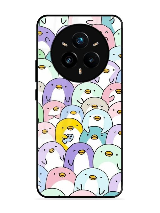 Penguin Party Glossy Soft Edge Case for Realme 14 Pro Plus (5G)