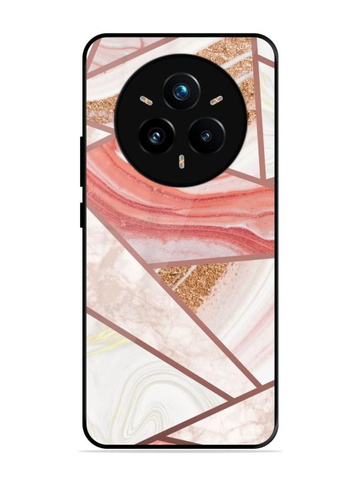 Rosy Mosaic Glossy Soft Edge Case for Realme 14 Pro Plus (5G)