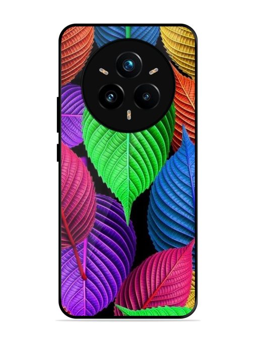 Rainbow Leaf Symphony Glossy Soft Edge Case for Realme 14 Pro Plus (5G)